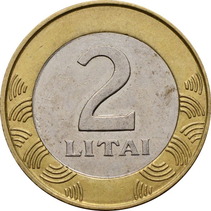2 лита 1999 Литва