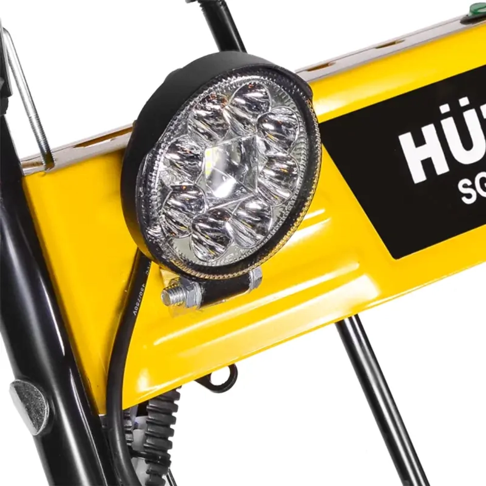 HUTER SGC 4800E снегоуборщик бензиновый 7 л.с. ковш 56 см, выброс 15 м, 5 вперед/2 назад 70/7/16