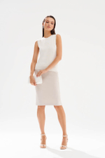 23535 Джемпер женский (молочный)