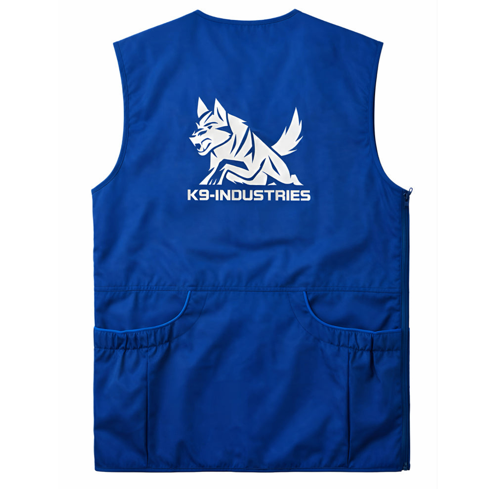 Профессиональный жилет для дрессировки собак — тренировочный жилет премиум-класса с множеством карманов для повседневной работы с рабочими собаками. K9 INDUSTRIES