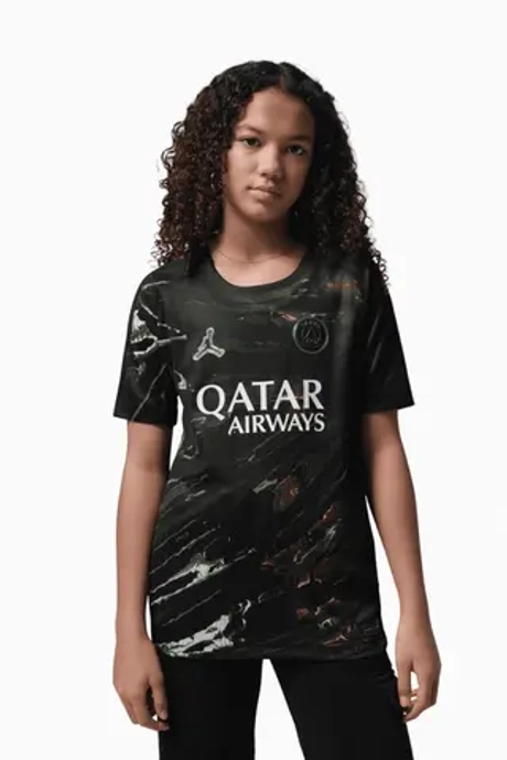 Футболка Nike PSG x Jordan 25/26 Night Edition Stadium Junior - черный