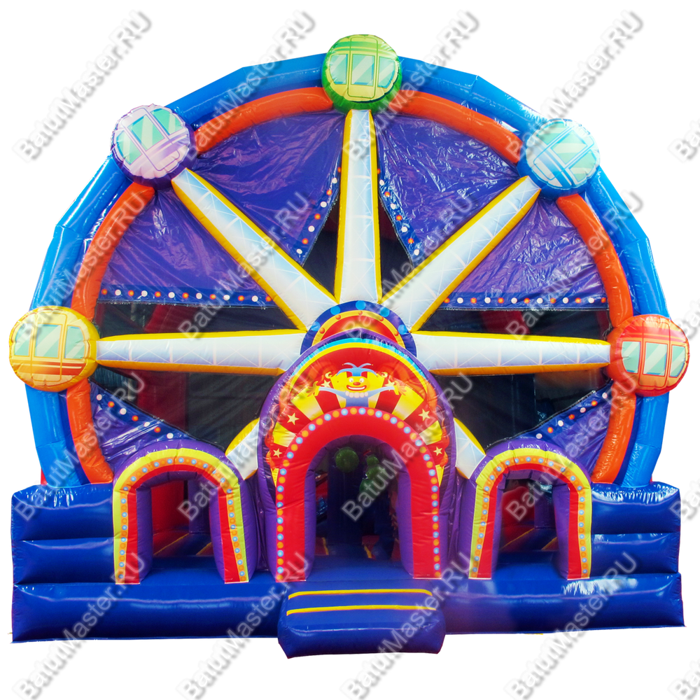 Надувной батут "Колесо обозрения" 5*5*5 м