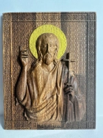 Освященная Икона святого Иоанна Крестителя (Предтечи), дуб