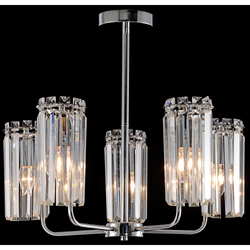 Люстра Rivoli Ifa 1063-305 5хЕ14 40 Вт хрусталь | Rivoli