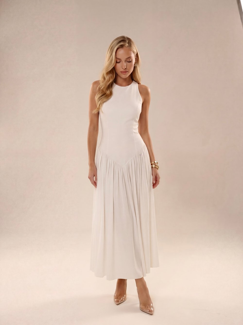 Платье Джулия в белом цвете