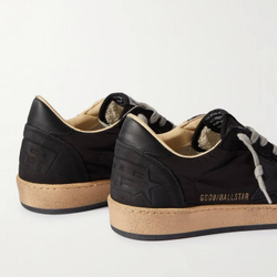 Golden Goose Ball Star / Черные тканевые / черная звезда муж