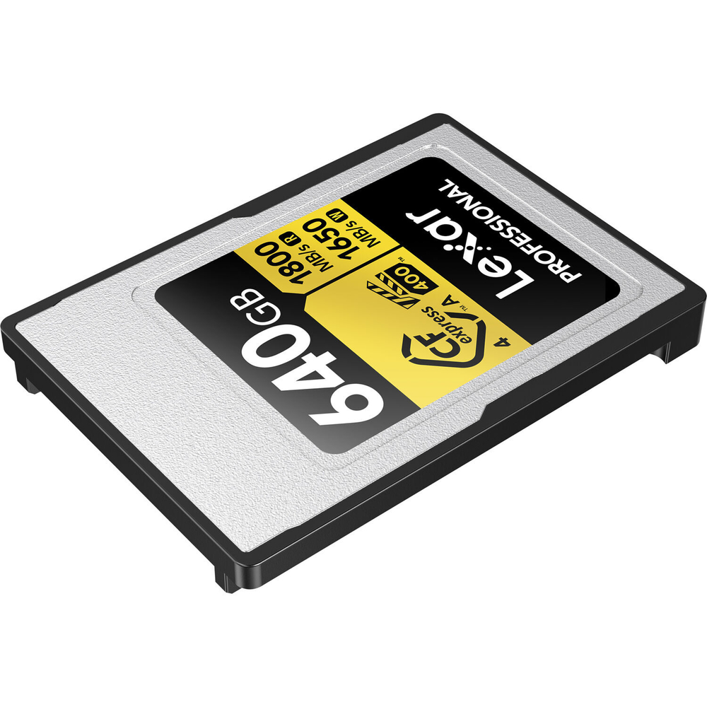 Карта памяти Lexar Professional Gold CFexpress 4.0 Type A 640GB VPG400, R/W 1800/1650 МБ/с