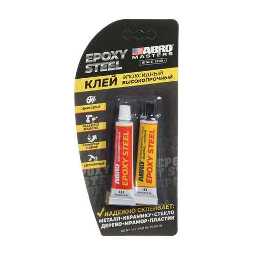 Клей эпоксидный ABRO высокопрочный (16г)