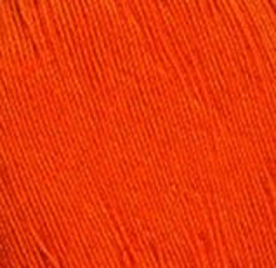 Пряжа "Астра", 100% мерсеризованный хлопок, 100гр, 610м, ярко-оранжевый