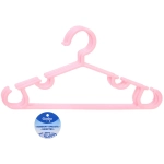 Плечики для одежды детские 3шт «ИДЕЯДОМА», классика, цвет розовый, 28*15см (Лейбл Селфи)✦