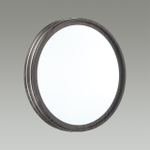 7604/DL PALE SN 176 Светильник пластик/белый/венге/хром LED 48Вт 4000К D390 IP43 TROSTO