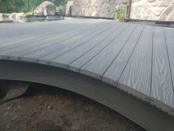 Террасная доска ДПК UnoDeck Solid ВЕНГЕ 150x20x3000 мм