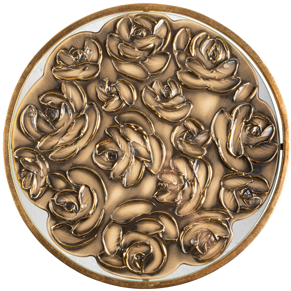 Столик декоративный Роза Сангрия Каштан