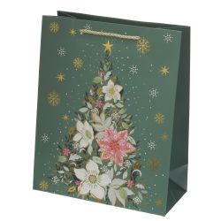 GAEM Пакет подарочный M (бумага 210г/м2, блок 12шт), L26 W12 H32 см, 82в.