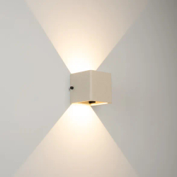 Светильник LGD-PERAN-WALL-S120x120-6W Warm3000 (WH, 0-80 deg, 230V) (Arlight, IP65 Бетон, 3 года) 058169