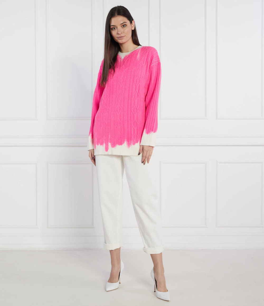 свитер Twinset Actitude - розовый(222AQ3082)