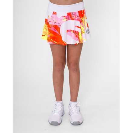 ОДЕЖДА ДЛЯ ТЕННИСА Девочки, Юбка BIDI BADU WILD ARTS PRINTED WAVY .