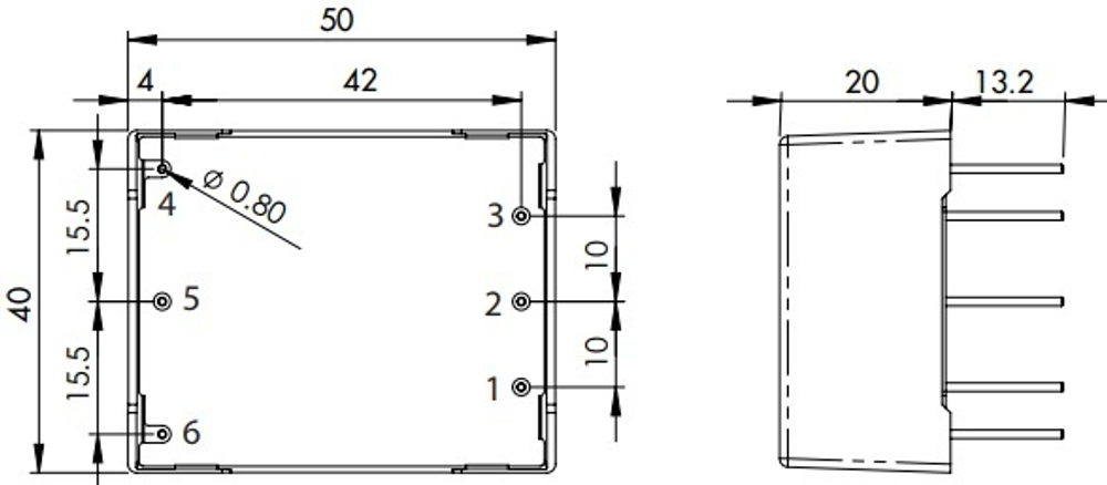 Преобразователь AC-DC сетевой TRACO POWER TMS 06212