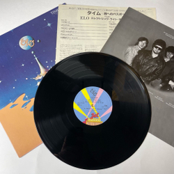 Винтажная виниловая пластинка LP ELO Electric Light Orchestra Time (Japan 1981) (No Obi) Ticket To The Moon