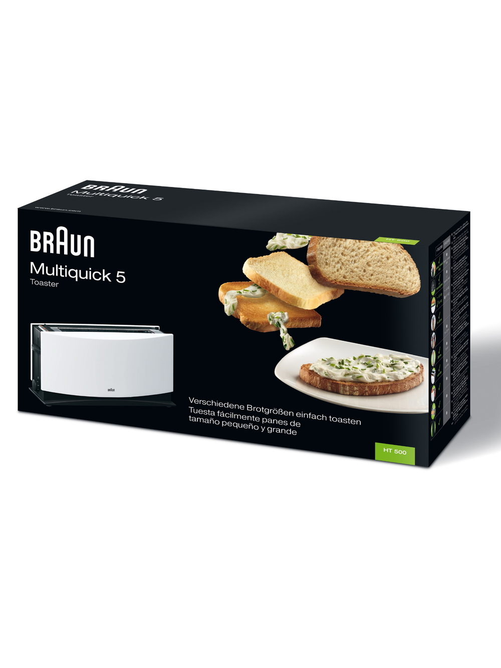 Тостер Braun MultiToast HT500WH