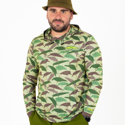 Худи Воблер зеленый