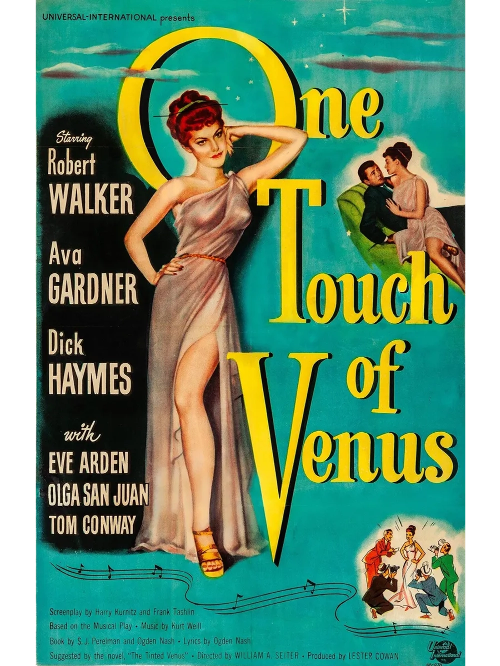 Одно прикосновение Венеры (1948) (DVD-R)