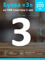 Буквы из пластика на стену