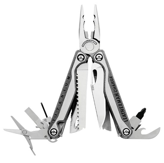 Мультитул-инструмент Leatherman CHARGE+ TTi METRIC BITS (чехол: нейлон BLACK 4-P M) 19 инструментов