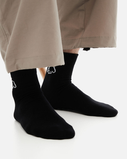 Носки ANTEATER LOW_Socks-Black-Logo