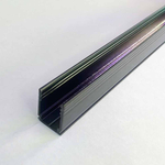 Алюминиевый профиль для монтажа гибкого неона 8х16 мм. 2 метра размер 1410