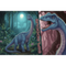 Pazl \ Puzzle \ Пазлы Puzzles - "100" Inspired By Dino World - Diplodocus / KAZSTUDIO SA The Treflik Family