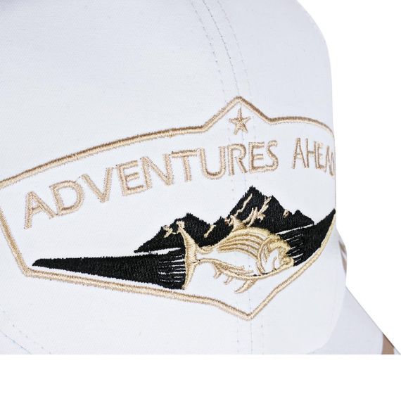 Бейсболка Helios Adventures Ahead цв.белый б/р