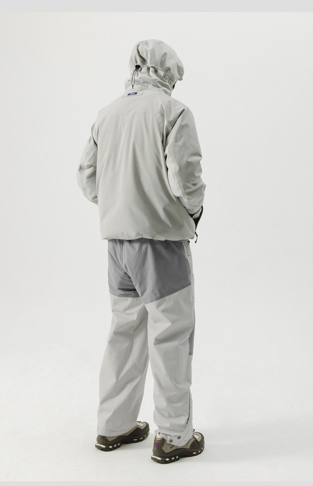 Куртка NOTHOMME BLUE “Snow Rider” Outdoor Triple-Protection Warm, Cold-Resistant, Wear-Resistant White Goose Down Taped Ski Jacket