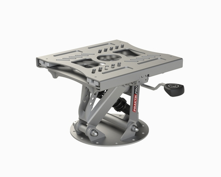 Стойка амортизационная Практик 200 S V2 со слайдером, оцинкованная, серая