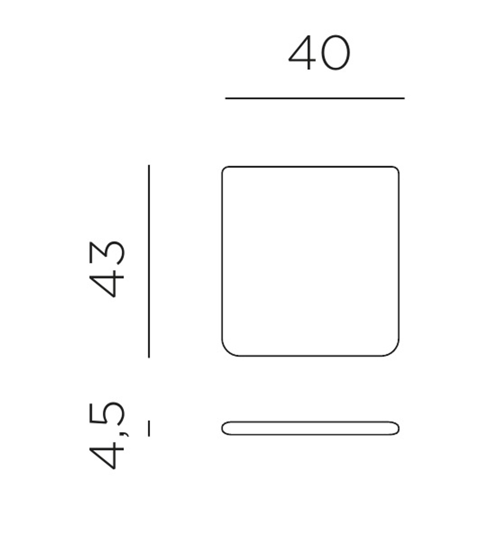 Подушка для кресла Nardi Doga, авокадо