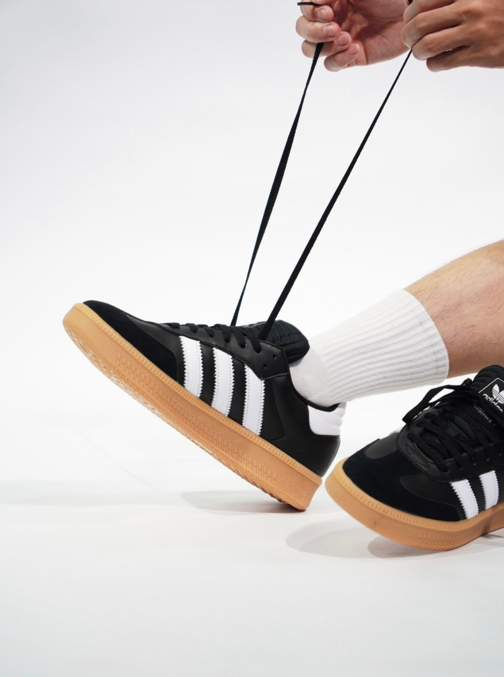 Кроссовки Adidas Originals Samba XLG 'Black' IE1379