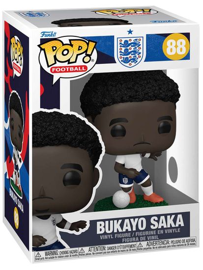 Фигурка Funko POP! Football England Bukayo Saka (88) 92719 / Фигурка Фанко ПОП! в виде английского футболиста, Букайо Сака