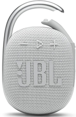 Колонка портативная JBL Clip 4, 5Вт, белый [jblclip4wht]