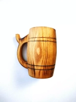 Кружка деревянная из кедра