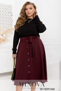 Юбка 2468-бордо Minova