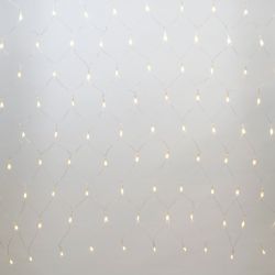 ULD-N1815-180-DTA WARM WHITE IP20 Сетка светодиодная с контроллером. 1.8х1.5м. 180 светодиодов. Теплый белый свет. Провод прозрачный. TM Uniel.