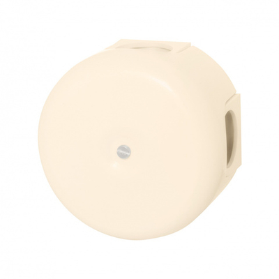 Распределительная коробка 78 мм, пластик, цвет Песочное золото (4 кабельных ввода в комплекте) B1-521-24-K