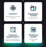 Магнитола для Hyundai Creta 1 2016-2021 (рамка 10) - Teyes SPRO+ на Android 10, ТОП процессор, 4Гб+32Гб, 4G SIM-слот