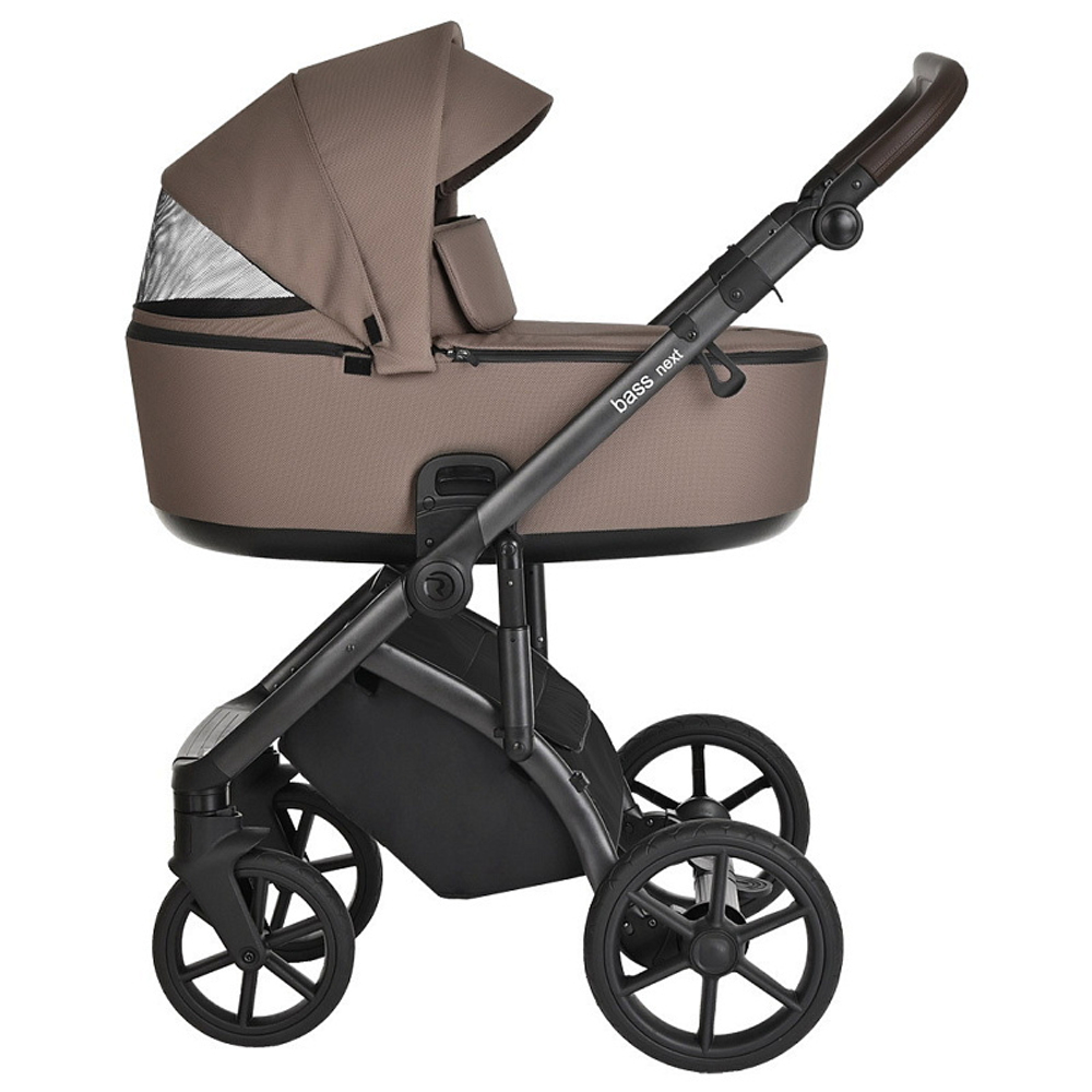 Детская коляска Roan Bass Next 2 в 1 RN231/1 Raisin Mood/Black
