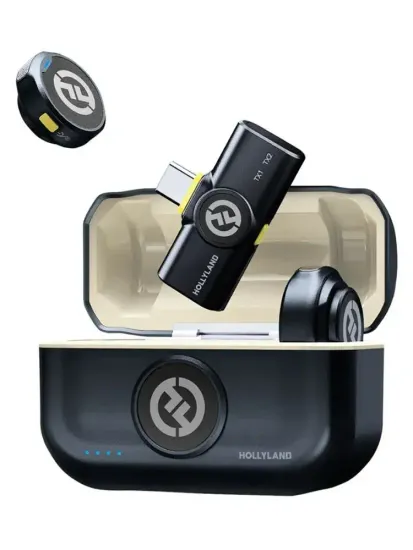 Петличный микрофон Hollyland Lark M2 USB-C, Black (черный)