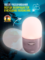 Фонарь кемпинговый с солнечной батареей магнит подвес