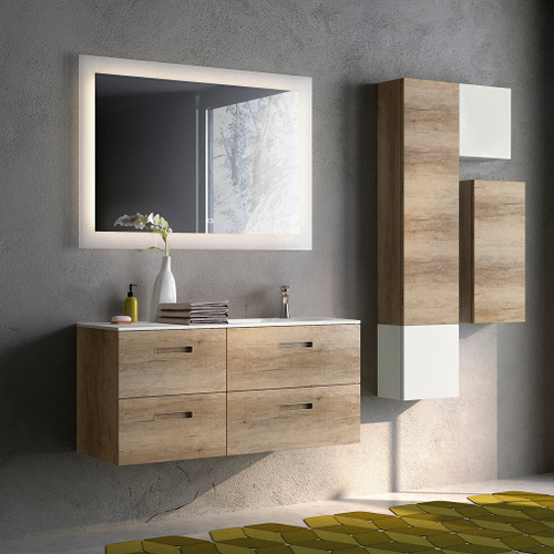 Зеркало Azario Норма-6 80 см ФР-00001044 с подсветкой