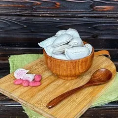 Вареники с сыром рикотта и малиной/450 гр