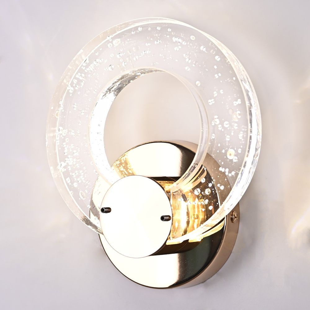 Бра Cleari Transparent Gold By Imperiumloft