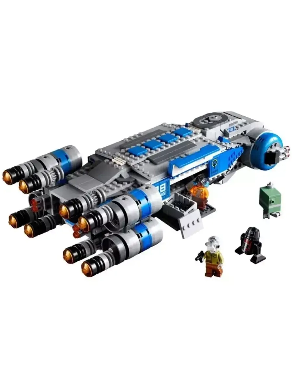 Конструктор Транспортный корабль Сопротивления 932 дет 60018